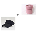 Boné Feminino Aba Longa Respirável Viseira Cor Lisa