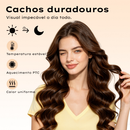 GOKOCO Modelador Automático de Cachos Aquecimento 60s íons negativos Brilho sem frizz Modelagem rapida Cachos duradouros